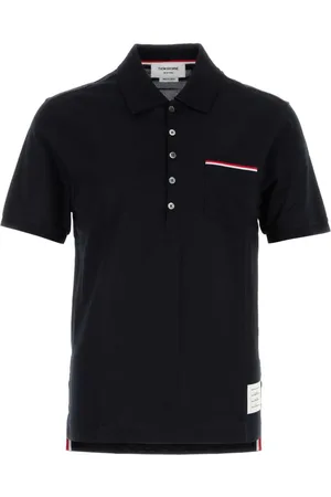 Thom Browne Polo con detalle de rayas