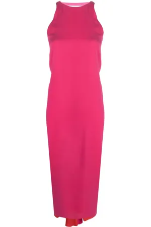 Fendi Vestido midi con detalle drapeado