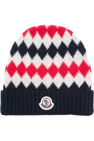 Moncler Gorro con parche del logo