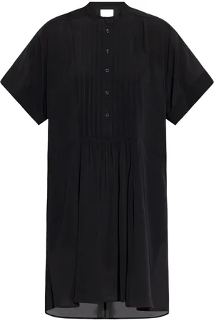 Isabel Marant Vestido corto Apolina con pliegues