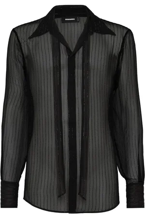 Dsquared2 Camisa con detalles de cristal