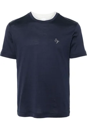 ELEVENTY Camiseta con logo bordado
