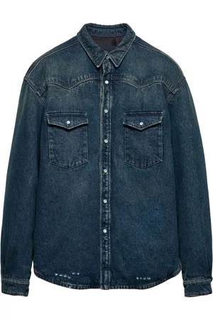 Prada Camisa vaquera acolchada