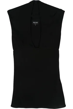 Giorgio Armani Top de manga corta