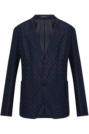 Emporio Armani Blazer con cuello en V