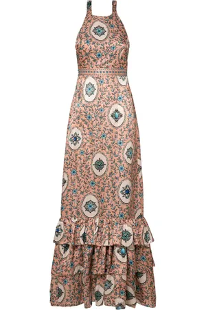 Agua by Agua Bendita Vestido largo Magnolia Cofre
