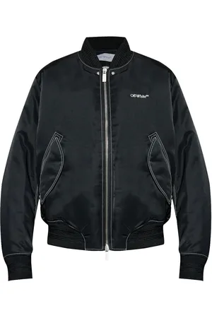 OFF-WHITE Chaqueta bómber con logo bordado