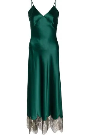 Gilda & Pearl Vestido largo con cuello en V
