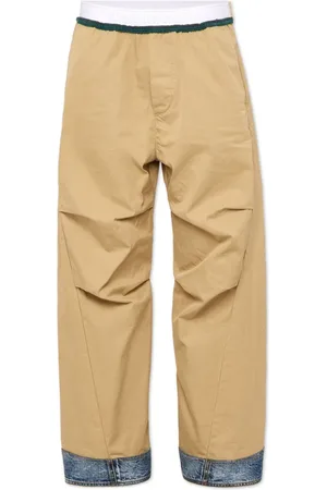 Dsquared2 Pantalones rectos con diseño en contraste