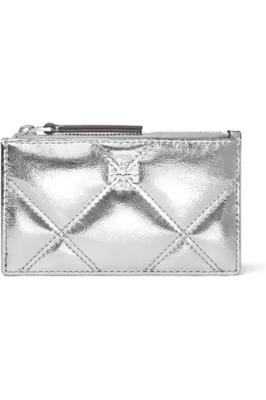 Tory Burch Tarjetero Kira con acolchado de rombos