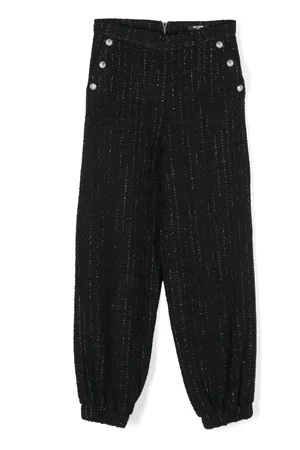 Balmain Pantalones con etiqueta del logo