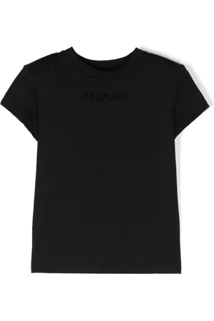 Balmain Camiseta con aplique del logo