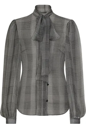 Dolce & Gabbana Blusa a cuadros príncipe de Gales