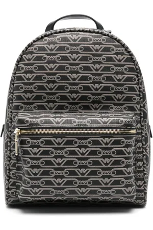 Emporio Armani Mochila con logo estampado