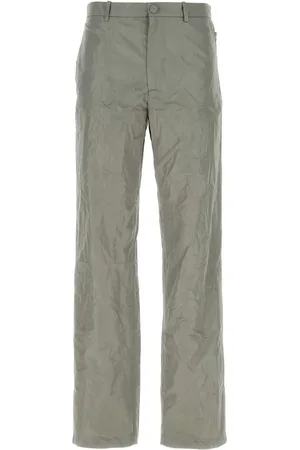 Balenciaga Pantalones rectos con efecto arrugado