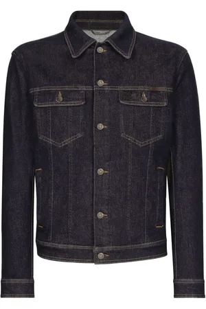 Dolce & Gabbana Contrast-stitching denim jacket