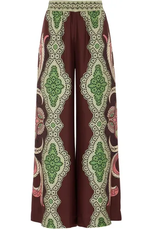La DoubleJ Pantalones palazzo estampados