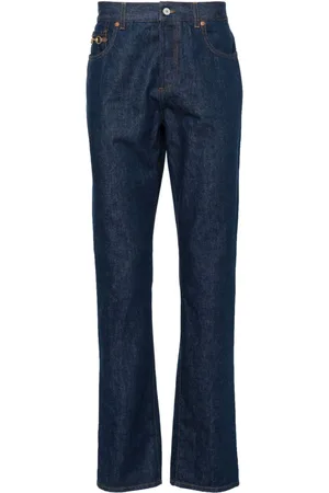 Gucci Vaqueros con detalle Horsebit