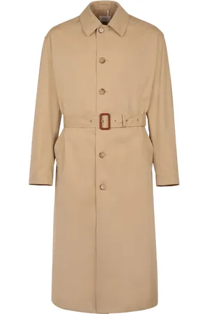Bally Gabardina con botones y cinturón