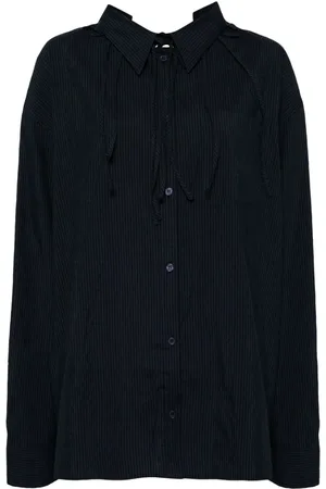 pushBUTTON Camisa oversize con lazo