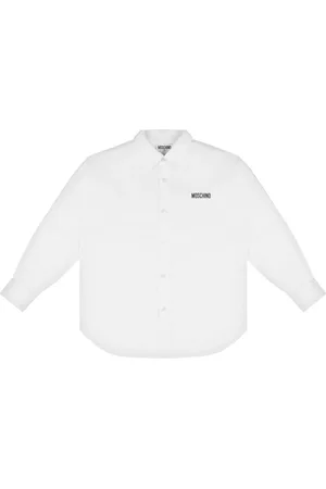 Moschino Camisa con código de barras estampado