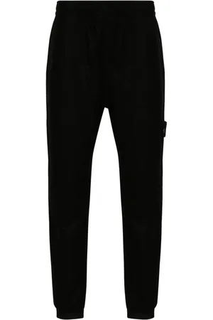 Stone Island Pantalones de chándal con distintivo Compass