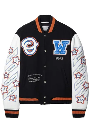 OFF-WHITE Chaqueta bómber con diseño patchwork