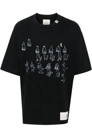 Maison Mihara Yasuhiro Camiseta con patos estampados
