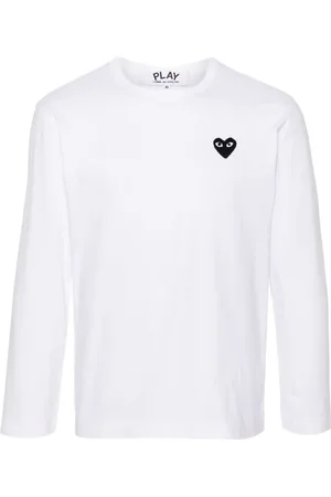 Comme des Garçons Camiseta con parche de corazón