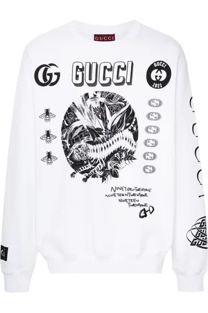 Gucci Sudadera con logo bordado