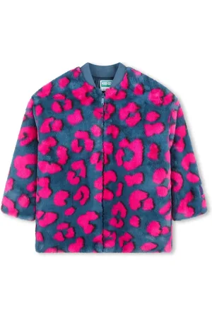 Kenzo Abrigo con animal print