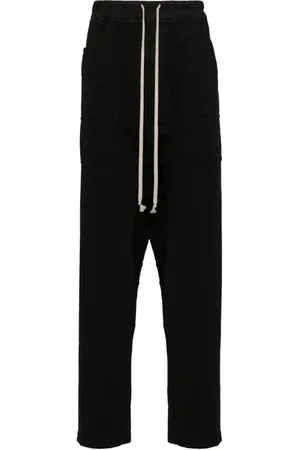 Rick Owens Pantalones de chándal cargo con cordones