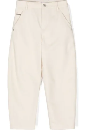 Brunello Cucinelli Pantalones con cadena Monili