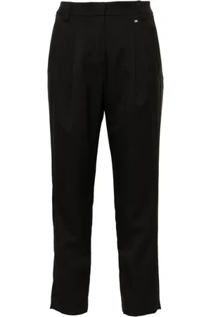 HERNO Pantalones con placa del logo