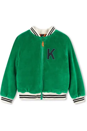Kenzo Chaqueta bómber con parche del logo