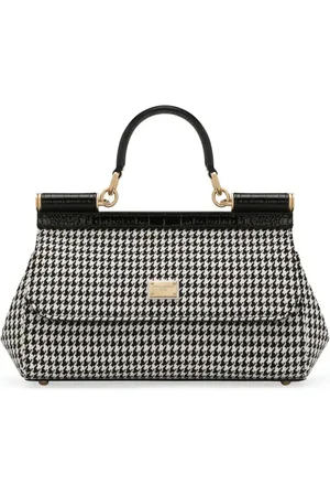 Dolce & Gabbana Bolso shopper con motivo pied de poule