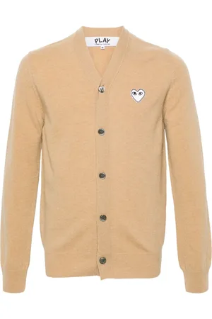 Comme des Garçons Cárdigan con motivo de corazón