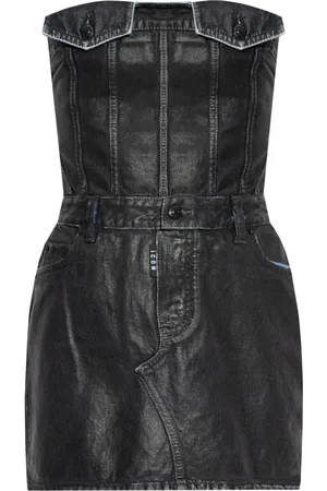 Dsquared2 Vestido corto con acabado revestido