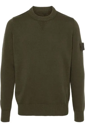 Stone Island Jersey con distintivo Compass