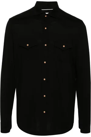 ELEVENTY Camisa con cuello italiano
