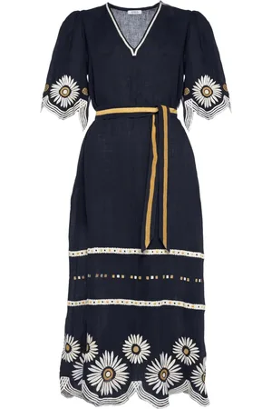 ERES Vestido Hortense con bordado floral
