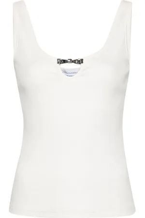 BLUMARINE Top de tirantes con detalle de lazo