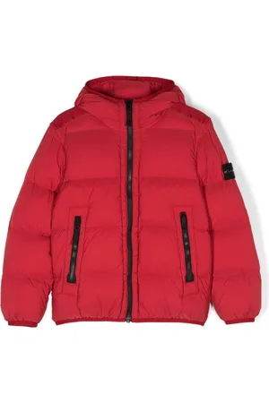 Stone Island Abrigo con distintivo Compass