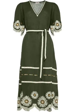 ERES Vestido Hortense con bordado floral