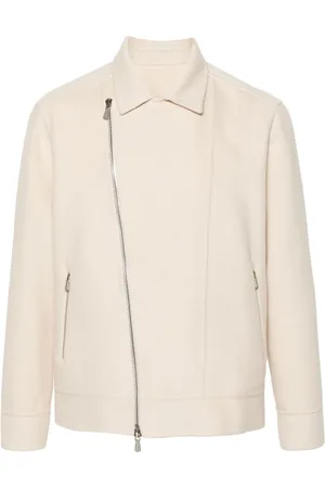 ELEVENTY Chaqueta biker de fieltro