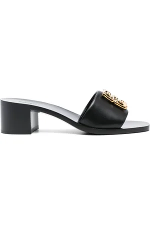 Givenchy Mules con placa 4G y tacón de 50 mm