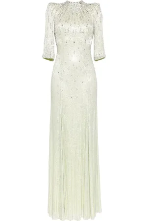 Jenny Packham Vestido de fiesta Aurora con lentejuelas