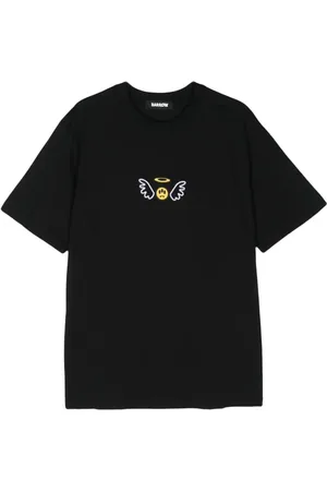 BARROW Camiseta con logo afelpado