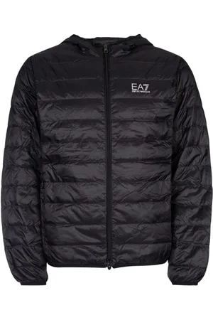EA7 Plumífero con logo estampado