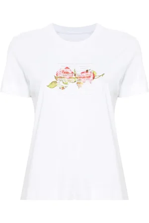 Givenchy Camiseta con encaje 4G